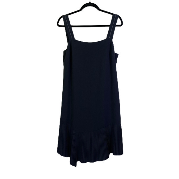 JASON WU Grey Pleated Mini Shift Dress‎ - Picture 2 of 16